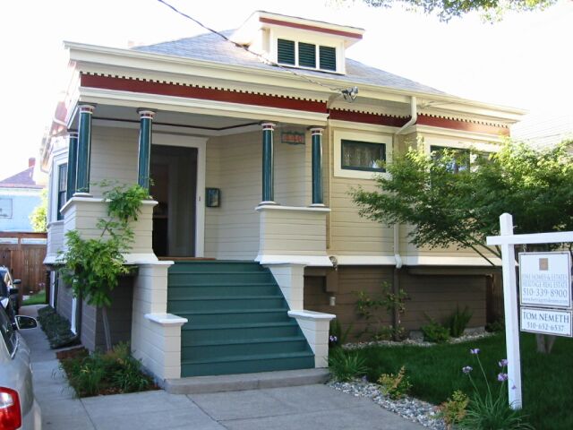 This is it. A little 1000 square foot house near the Rockridge neighborhood in Oakland.